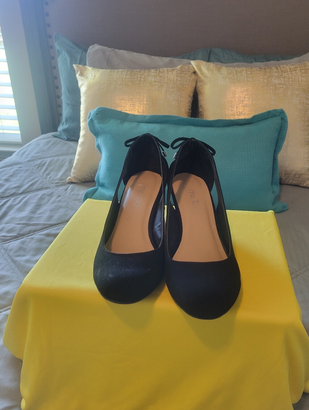 Women's Black Suede Dress Shoes - Classic Style